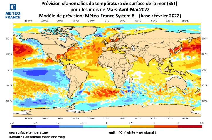 Anomalie de SST pour MAM 2022