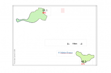 Pluviométrie mensuelle de Saint-Martin et de Saint-Barthélemy janvier 2021 