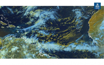 Image satellite de l'Atlantique au 19 mai 2025