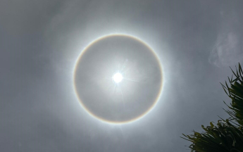 Halo solaire en Guadeloupe le 25 avril 2026