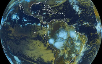 Image du satellite GOES16 canal: visible du 02/12/2022 à 12h20 UTC