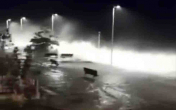 Déferlements de vagues le 1er juillet à Basse-Terre