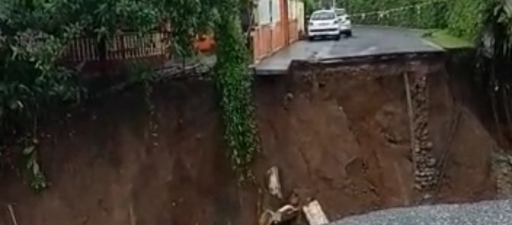 Dégat de FIONA à Marquisat Capesterre-Belle-Eau 