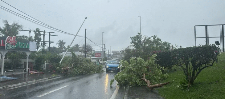 Conséquences de la tornade à Baie-Mahault le 04 mai 2025