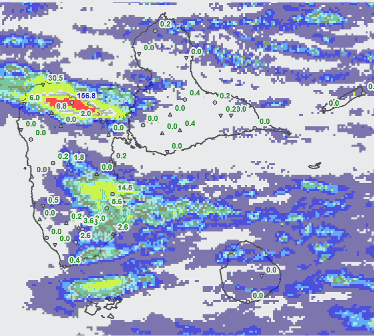 Lame d'eau quotidienne du 15 mai à 8h au 16 mai à 8h
