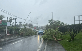 Conséquences de la tornade à Baie-Mahault le 04 mai 2025