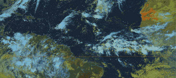 Image du satellite GOES-16 du 22/10/2022