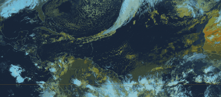 GOES16 image du 17/03/2023 à 12h00 UTC