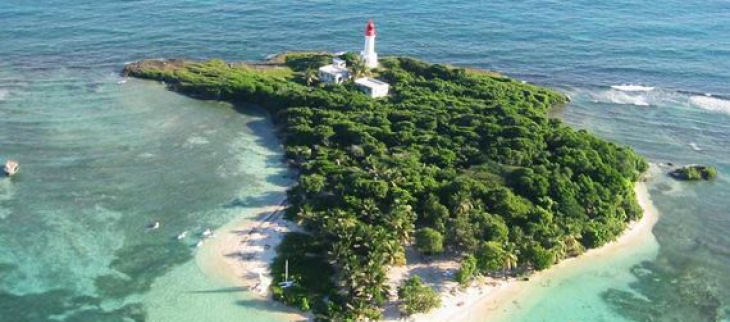 Image îlet du Gosier en Guadeloupe