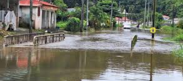 Inondations à Morne-à-l'Eau