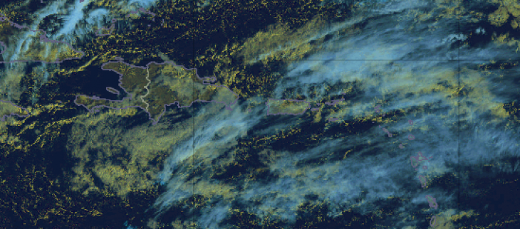 GOES16 image du 15/12/2023 à 12h00 UTC GOES16 image du 15/12/2023 à 12h00 UTC